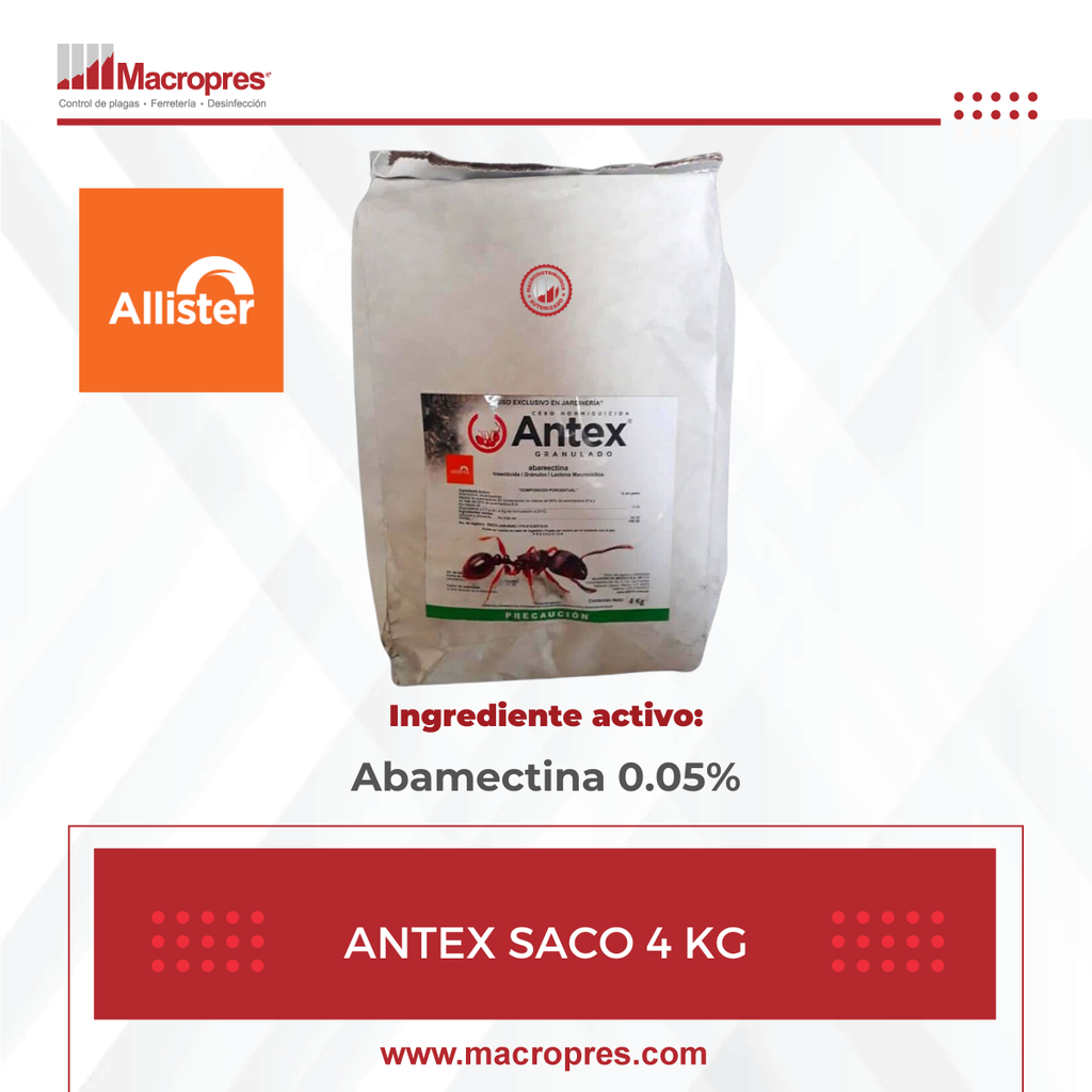 ANTEX SACO 4 KG
