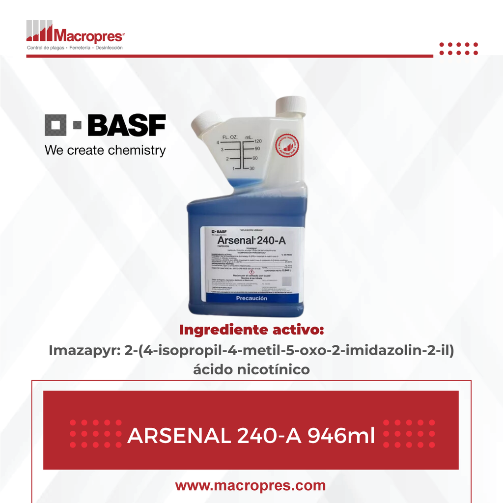 ARSENAL HERBICIDA 946 ML X 4