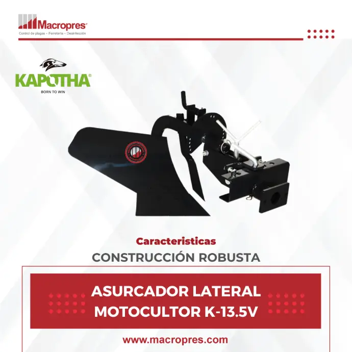 ASURCADOR LATERAL MOTOCULTOR K-13.5V (EXPO)