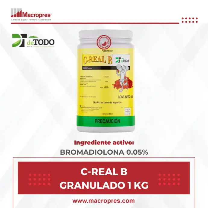 C-REAL B GRANULADO BOTE 1 KG