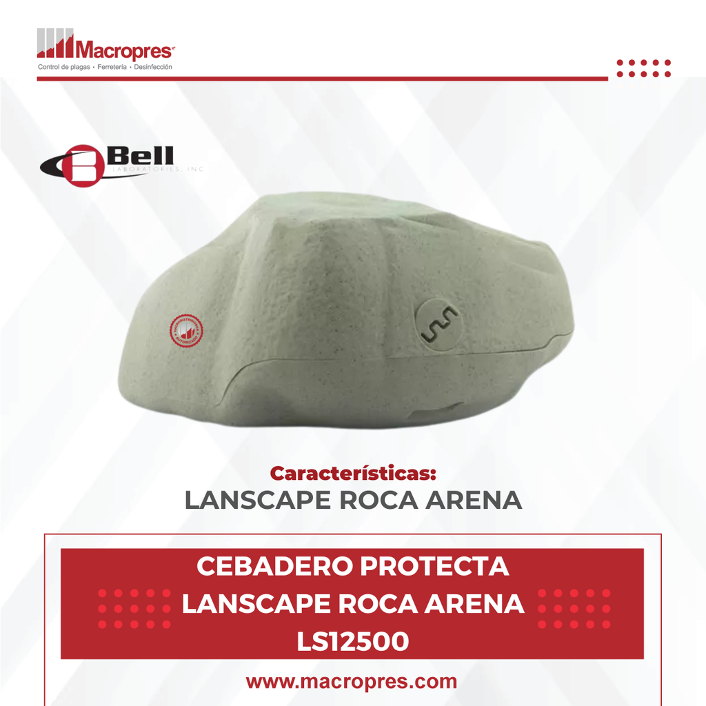 CEBADERO PROTECTA LANSCAPE ROCA ARENA LS1250 X 4