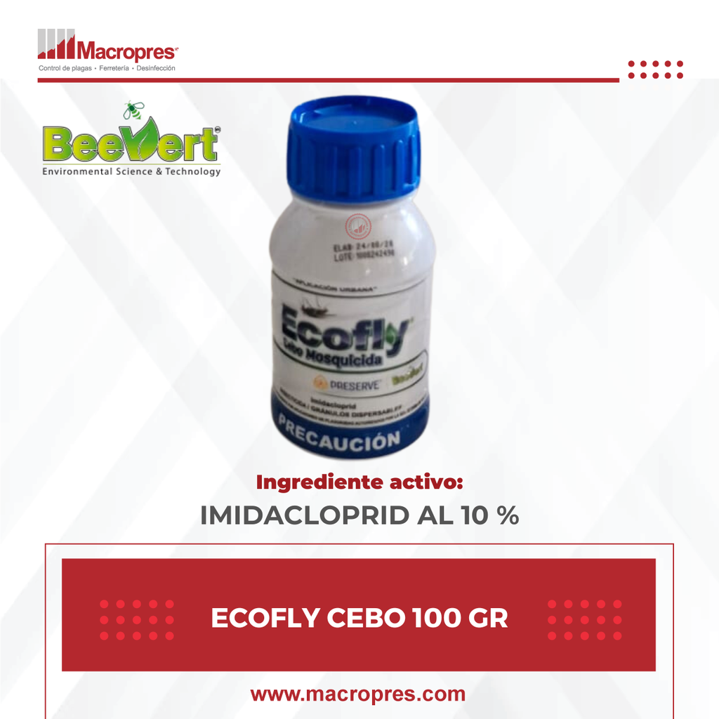 ECOFLY CEBO 130 GRS X 21
