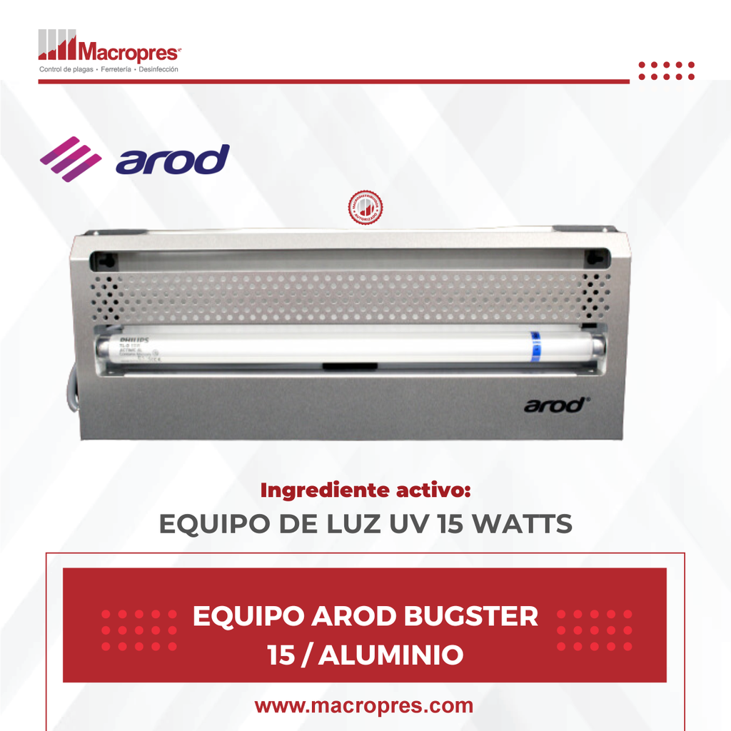 EQUIPO AROD BUGSTER 15 / ALUMINIO