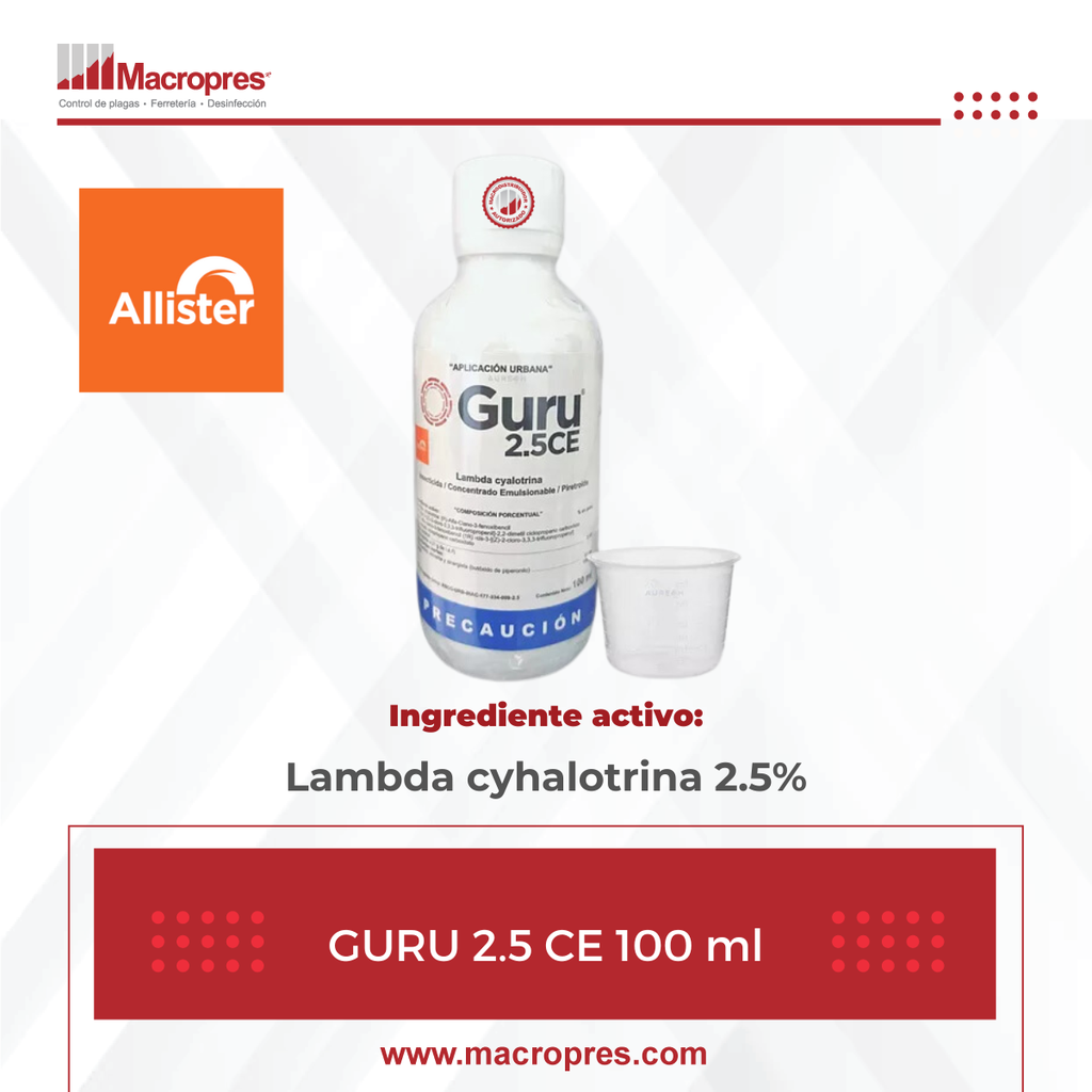GURU 2.5 CE 100 ML X 32