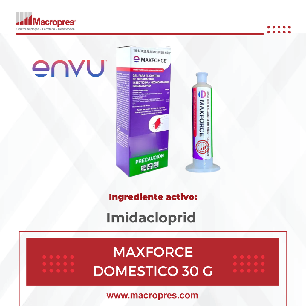 MAXFORCE DOMESTICO 30 G X 24