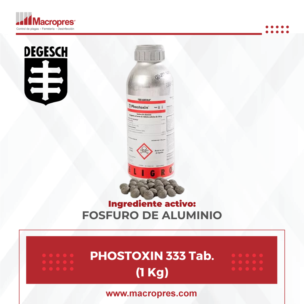 PHOSTOXIN 333 Tab. (1 Kg) X 22