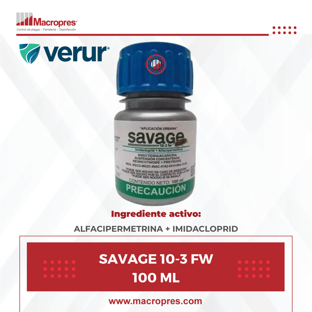 SAVAGE 10-3 FW 100 ML X 24