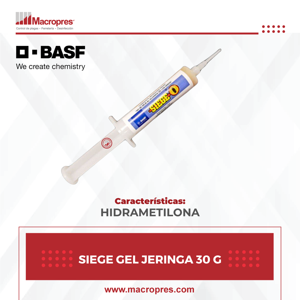 SIEGE GEL JERINGA 30 G (12 X 4)