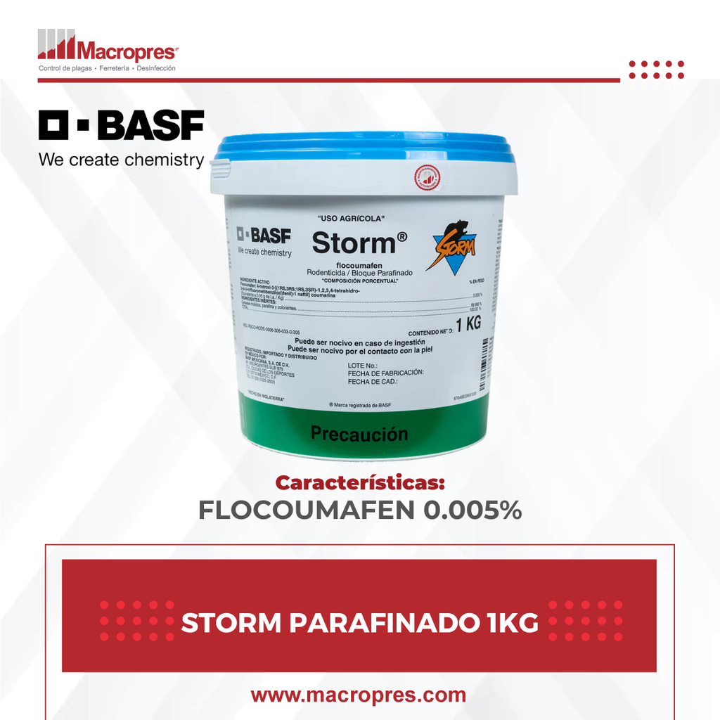 STORM PARAFINADO 1KG X12