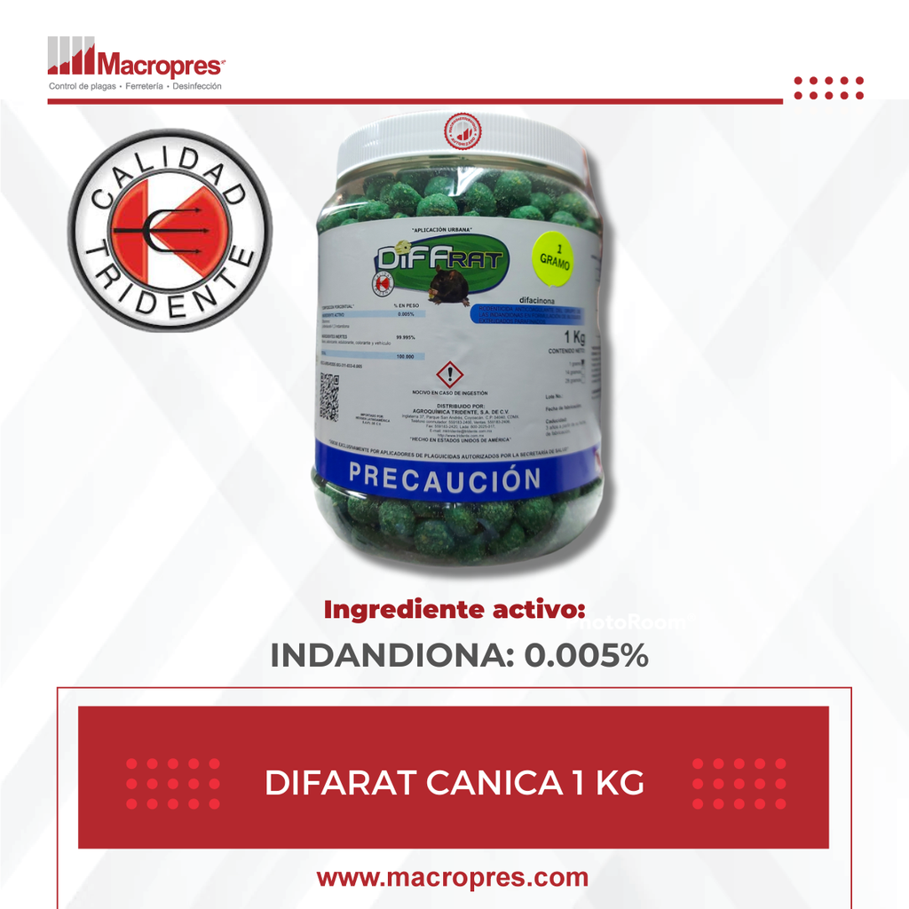 T-DIFARAT CANICA 1 KG X 6