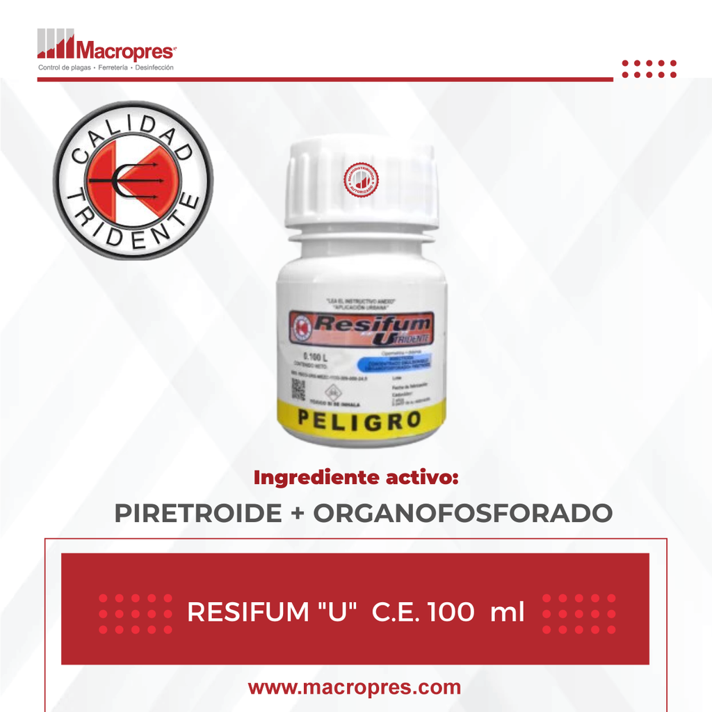 T-RESIFUM "U"  C.E. 100 ML X 50
