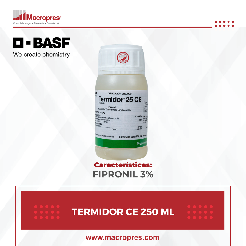 TERMIDOR CE 250 ML X 24