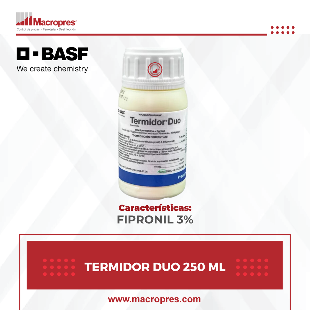 TERMIDOR DUO 250 ML X 24