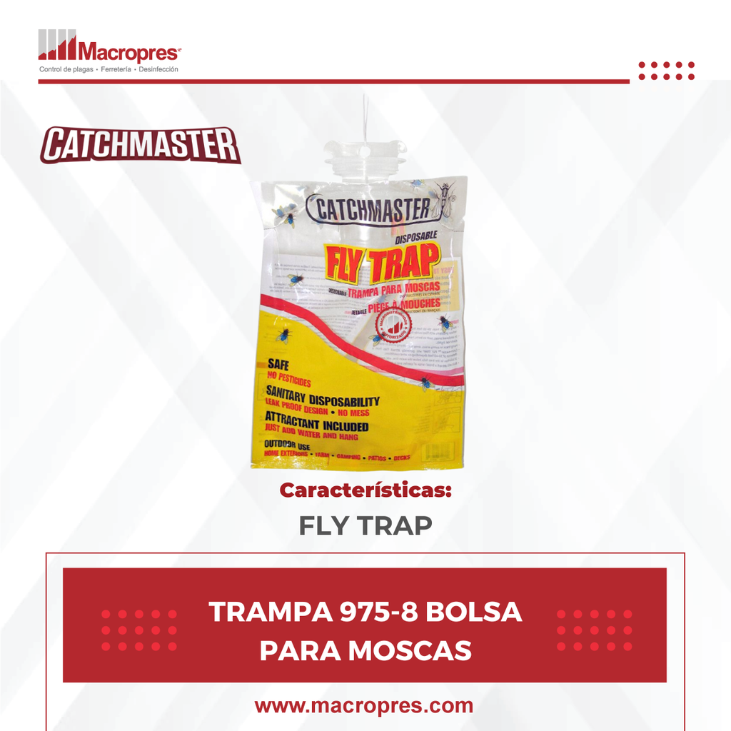 TRAMPA 975-8 BOLSA PARA MOSCAS