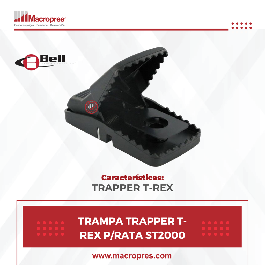 TRAMPA TRAPPER T-REX P/RATA ST2000 X 12