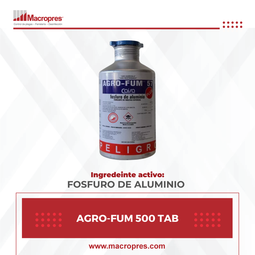[CAIS-04] AGRO-FUM 500 TAB. BOTE (14X1)