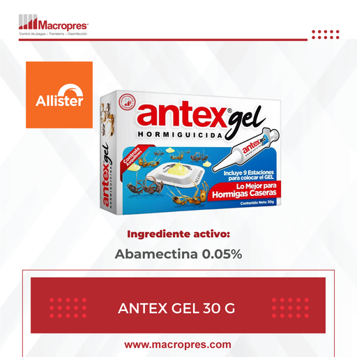 [ALLI-16] ANTEX GEL 30 G X 24