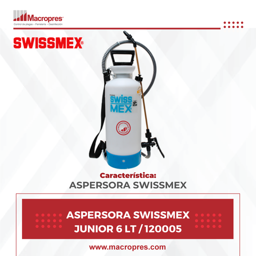 [SWIS-07] ASPERSORA SWISSMEX JUNIOR 6 LT / 120005