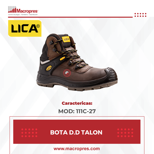 [LICA-08] BOTA LICA D.D TALON TPU INY DIRECT 27 MOD: 111C-27