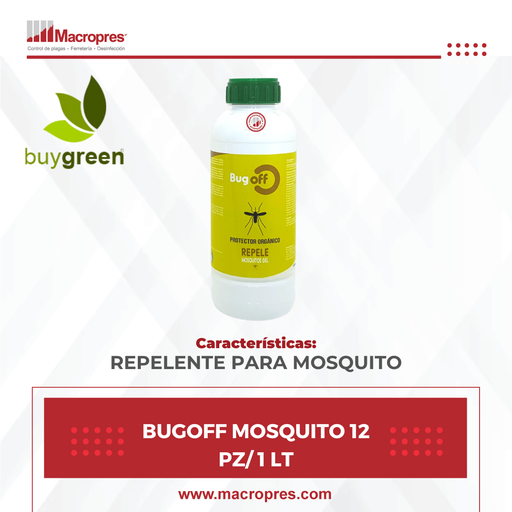 [BUYG-16] BUGOFF MOSQUITO 12 PZ/ 1 LT