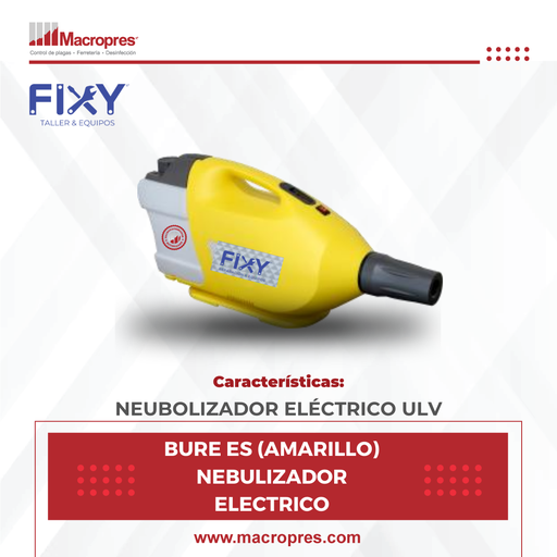 [BURE-02] BURE ES (AMARILLO) NEBULIZADOR ELECTRICO
