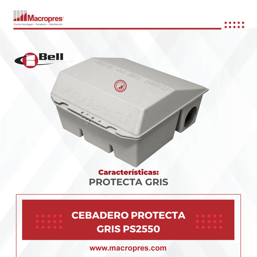 [BELL-21] CEBADERO PROTECTA GRIS PS2550