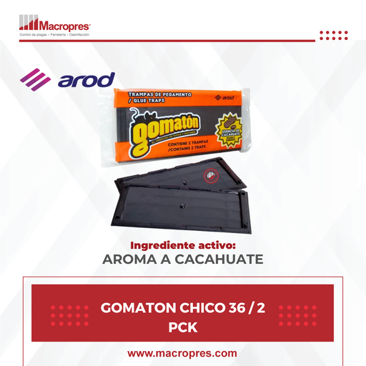 [AROD-67] GOMATON CHICO 36 X 2 PCK PIEZA 10.5 X 8 CM