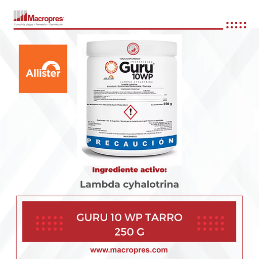 [ALLI-21] GURU 10 WP TARRO 250 G X 6