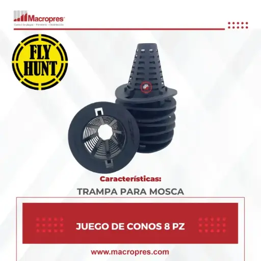 [FLYH-03] JUEGO DE CONOS 8 PZ