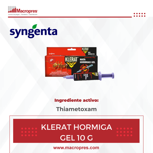 [SYNG-21] KLERAT HORMIGA GEL 10 G X 12