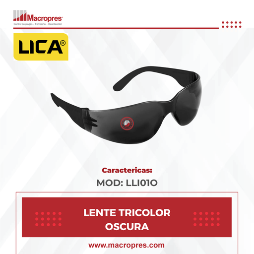 [LICA-16] LENTE LICA MICA OSCURA MOD: LLI01O