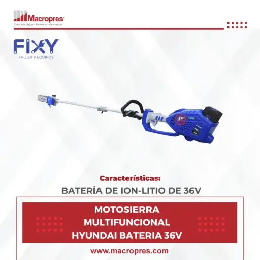 [FIXY-36] MOTOSIERRA MULTIFUNCIONAL HYUNDAI BATERIA 36V