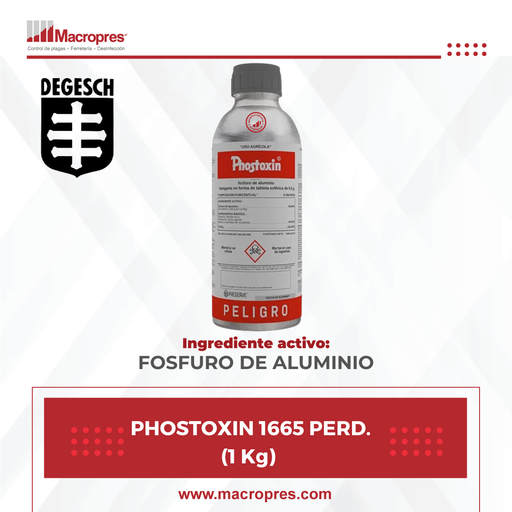 [DEGE-01] PHOSTOXIN 1665 PERD. (1 Kg) X 22
