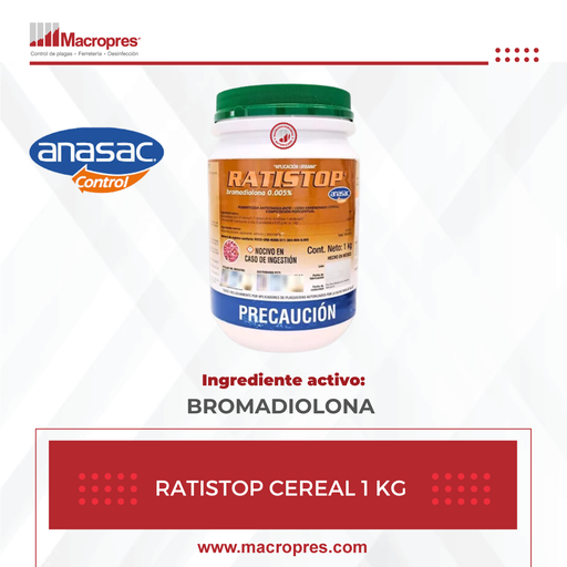 [ANAS-11] RATISTOP CEREAL 1 KG X 12