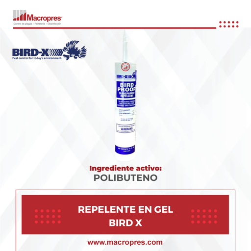 [BIRD-01] REPELENTE EN GEL BIRD X
