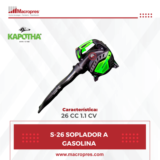 [KPTA-23] S-26 SOPLADOR A GASOLINA KAPOTHA