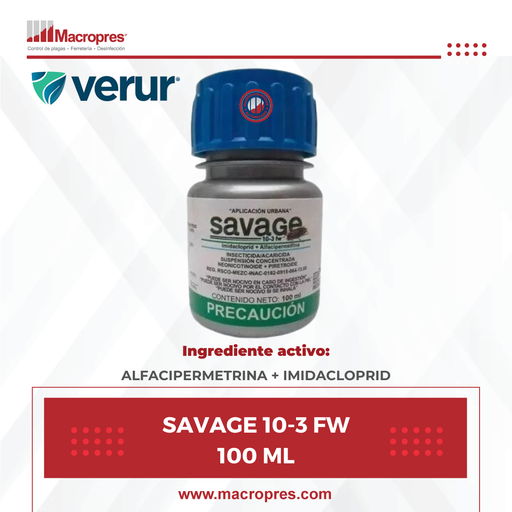 [VERU-20] SAVAGE 10-3 FW 100 ML X 24