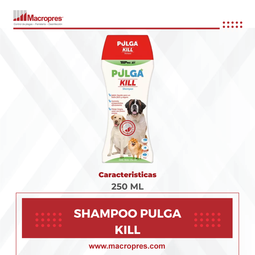 [TRIP-02] SHAMPOO PULGA KILL 250 ML X12