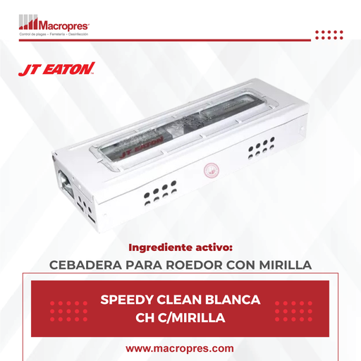 [JTEA-12] SPEEDY CLEAN BLANCA CH C/MIRILLA
