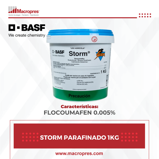 [BASF-05] STORM PARAFINADO 1KG X12
