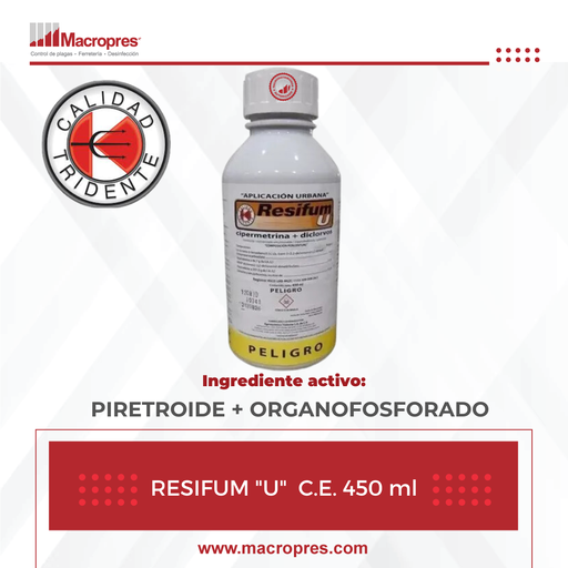 [TRID-34] T-RESIFUM "U" C,E, 450 ML X 15