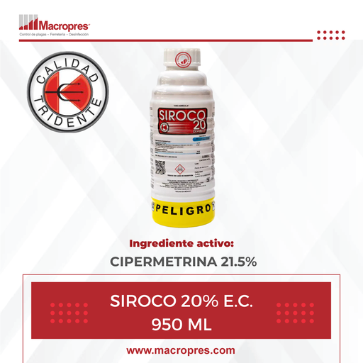 [TRIA-39] T-SIROCO 20%  C.E.  950 ML X 15