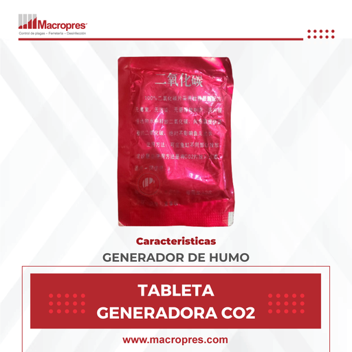 [VECT-21] TABLETA GENERADORAS DE CO2 PARA LAMPARA 1/12PZS