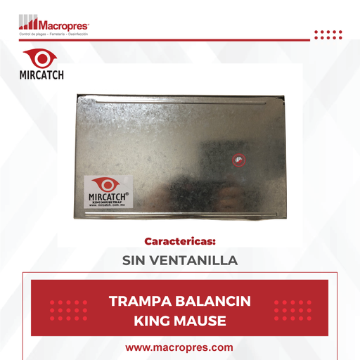 [MIRC-03] TRAMPA BALANCIN KING MAUSE S/VENT. MIRCATH