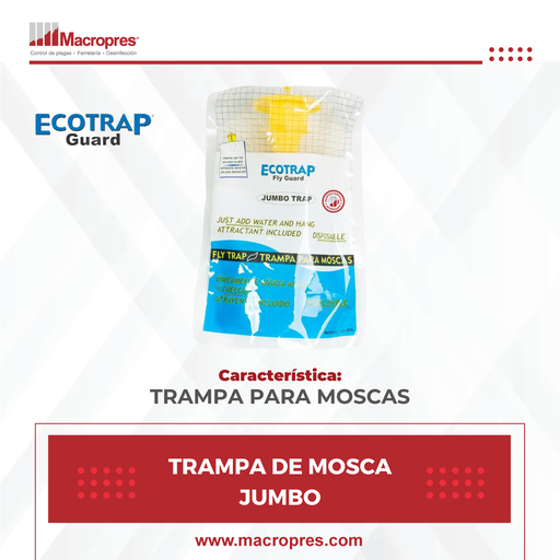 [ECOT-02] TRAMPA DE MOSCA JUMBO