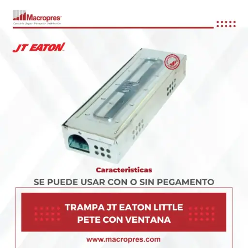 [JTEA-06] TRAMPA JT EATON LITTLE PETE CON VENTANA