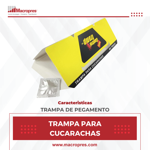 [VARI-20] TRAMPA PARA CUCARACHAS CONTROL TRAMP