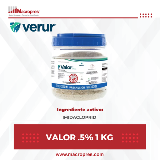 [VERU-23] VALOR .5% G 1 KG X 12