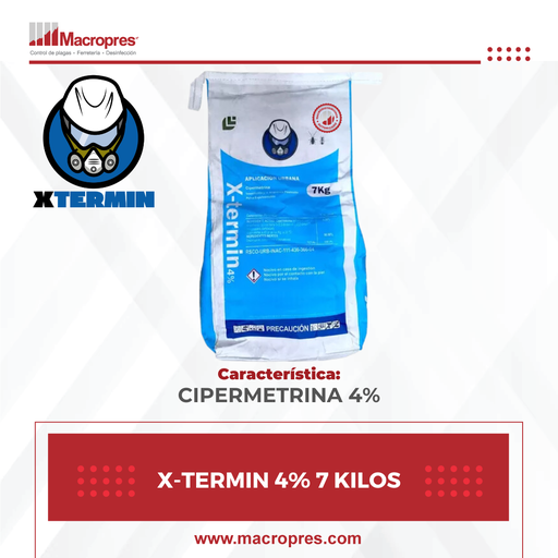 [RIVA-02] X-TERMIN 4% SACO DE 7KG